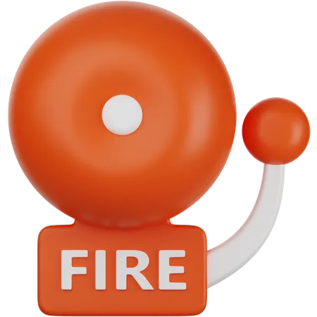 Alarme incendie  3D Icon