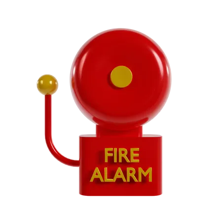 Alarme incendie  3D Icon