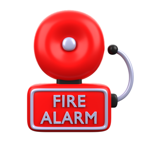 Alarme incendie  3D Icon