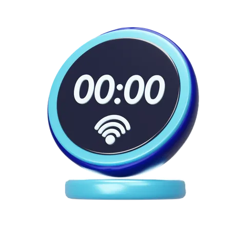 Alarme inteligente  3D Icon