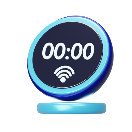 Alarme intelligente  3D Icon
