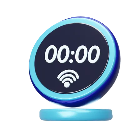 Alarme intelligente  3D Icon
