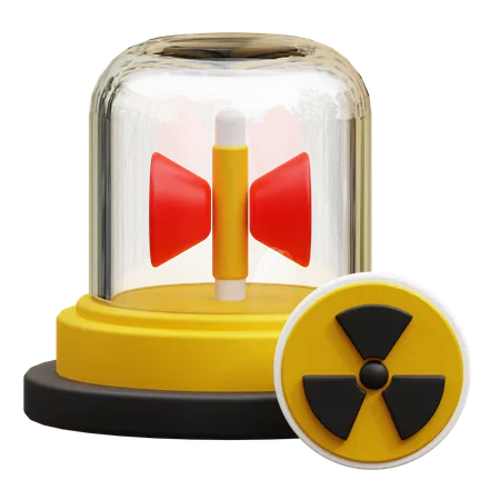 Alarme nucléaire  3D Icon