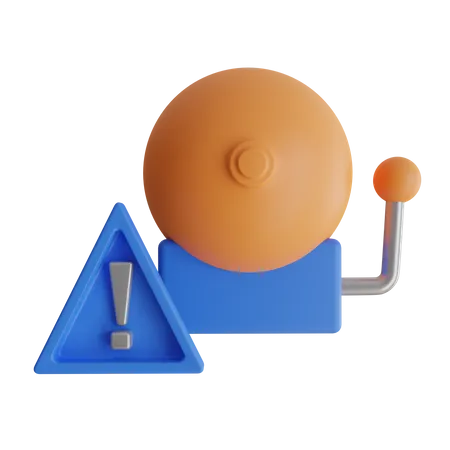 Alarme de perigo  3D Icon