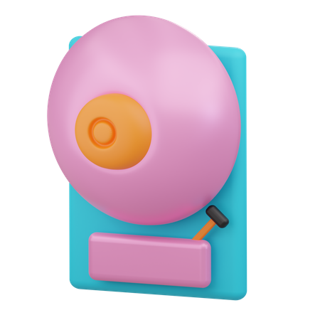 Alarmglocke  3D Icon