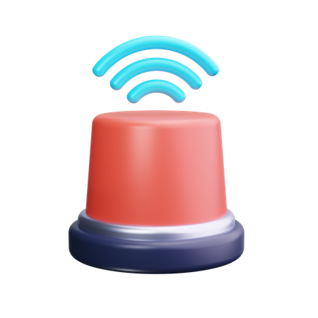 Alarmmeldung  3D Icon