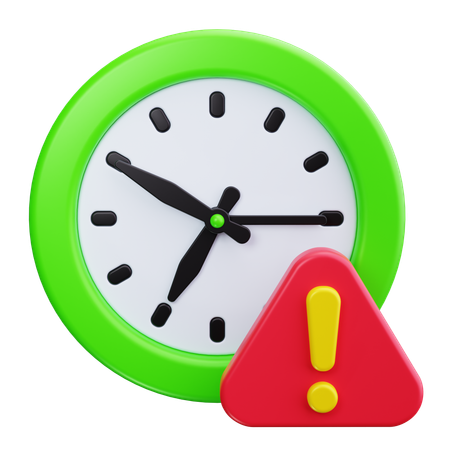 Alarmzeit  3D Icon