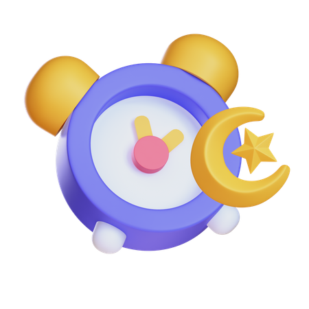 Weckzeit  3D Icon