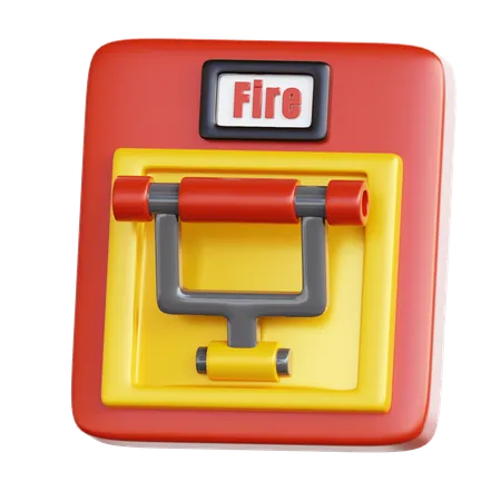 Alavanca de alarme  3D Icon