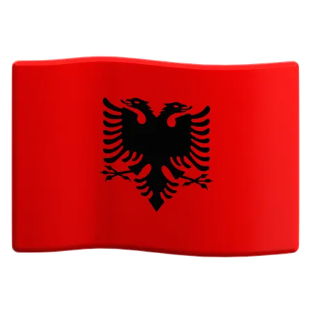 Albania  3D Icon