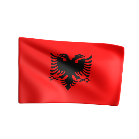 Albania  3D Icon