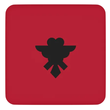 Albania  3D Icon