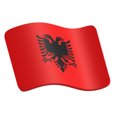 Albania  3D Icon