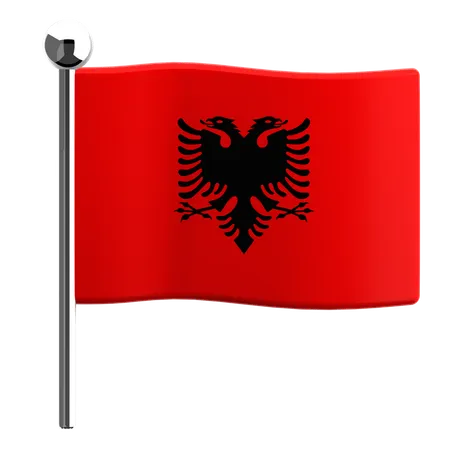 Albania  3D Icon