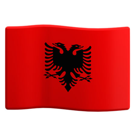 Albania  3D Icon