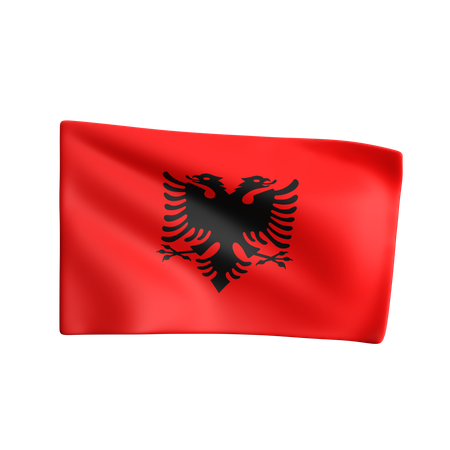 Albania  3D Icon