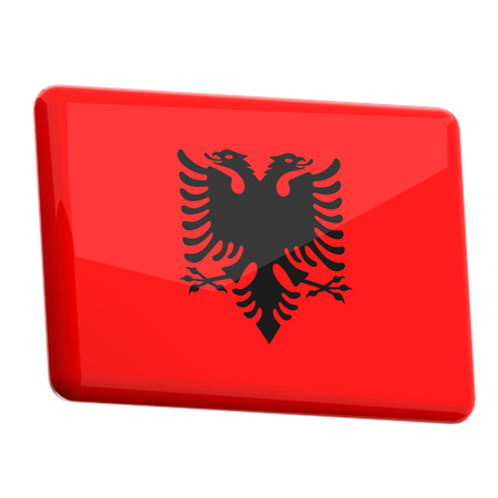 Albania  3D Icon