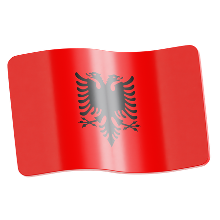 Albania  3D Icon