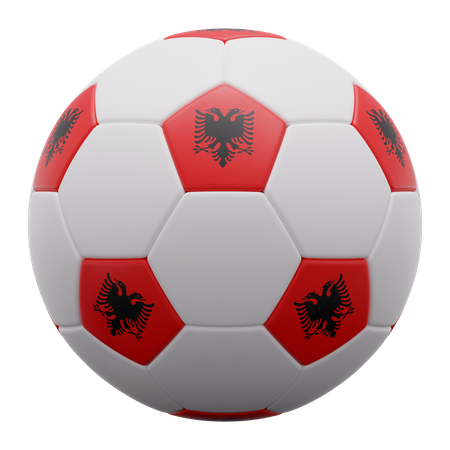 Albania Ball  3D Icon