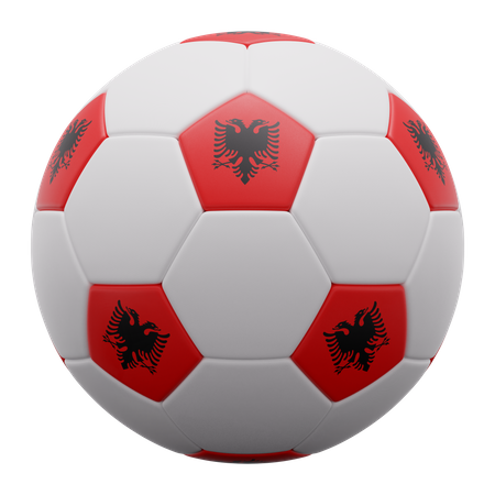 Albania Ball 3D Icon