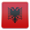 design asset for albania flag