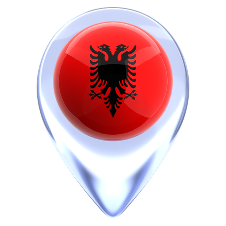 Albanien  3D Icon