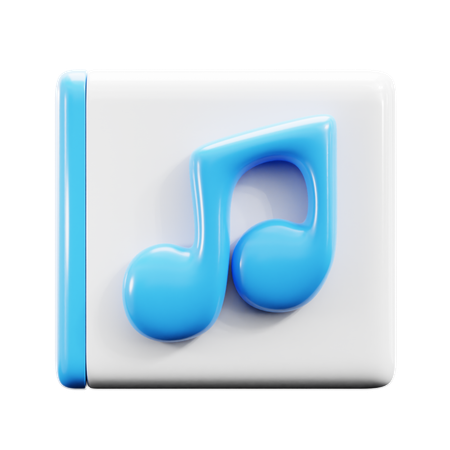Album cover  3D Icon