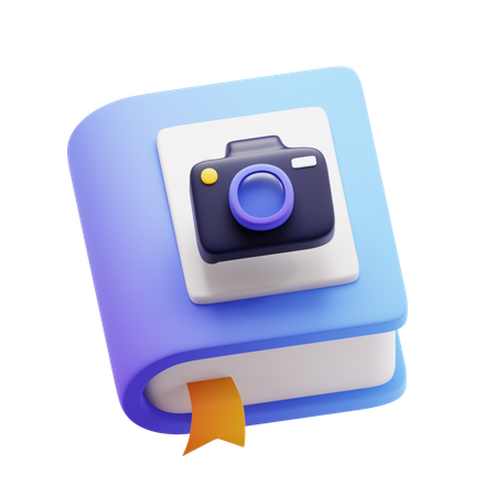 Álbum de foto  3D Icon