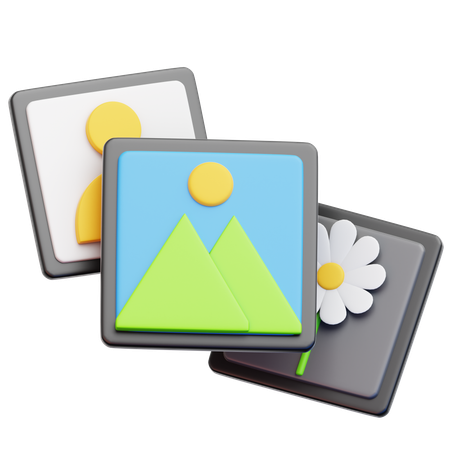 Album photo  3D Icon