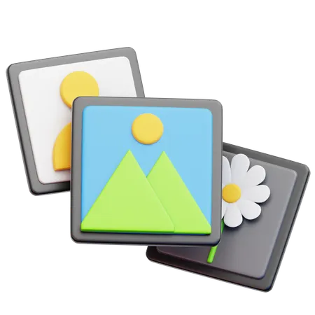Album photo  3D Icon