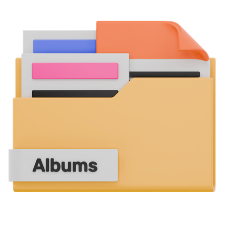 Dossier albums  3D Icon