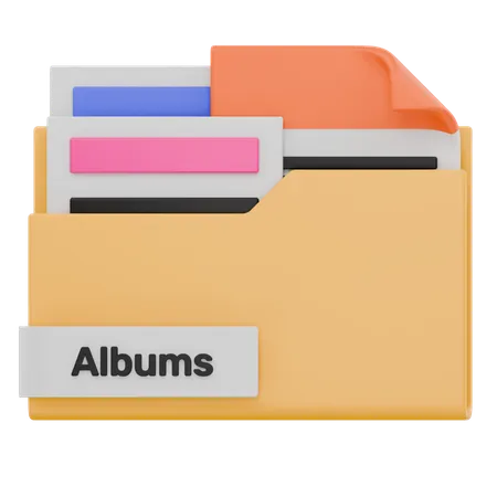 Dossier albums  3D Icon