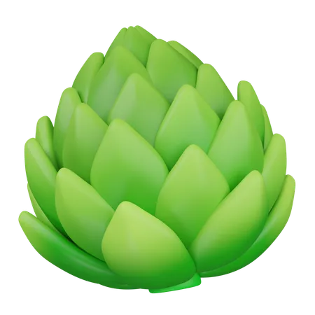 Alcachofa  3D Icon