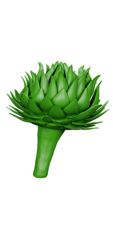 Alcachofa  3D Icon