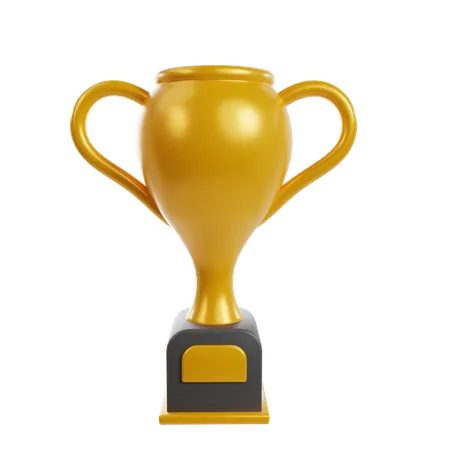 Conquistando troféu  3D Icon