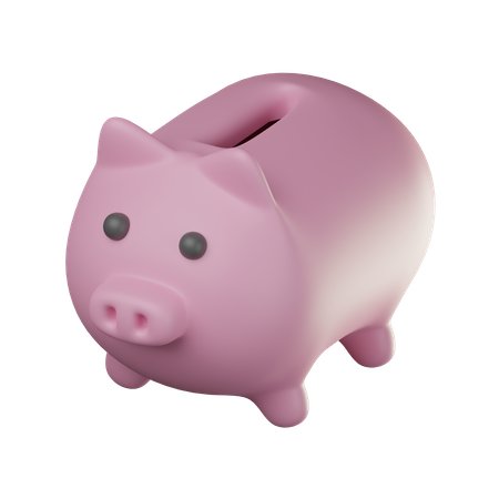 Ahorro de cerdito  3D Icon