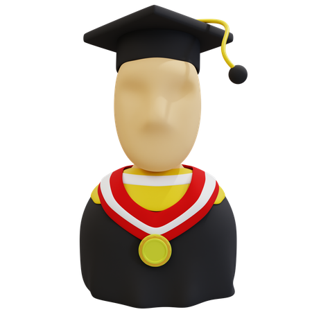Alcanzar la excelencia académica: el camino hacia la licenciatura  3D Icon