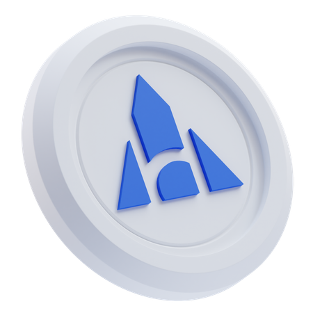 Alchemy Pay Kryptowährung  3D Icon