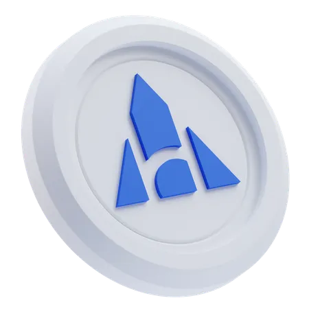 Alchemy Pay Kryptowährung  3D Icon