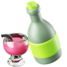 alcohol emoji 3d