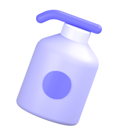 Alcohol Based Sanitizer  3D Icon