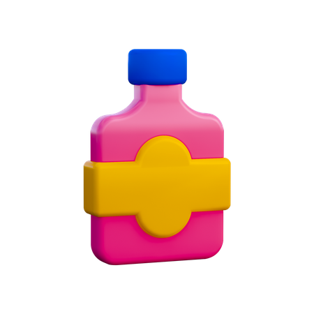 Alcohol Can  3D Icon