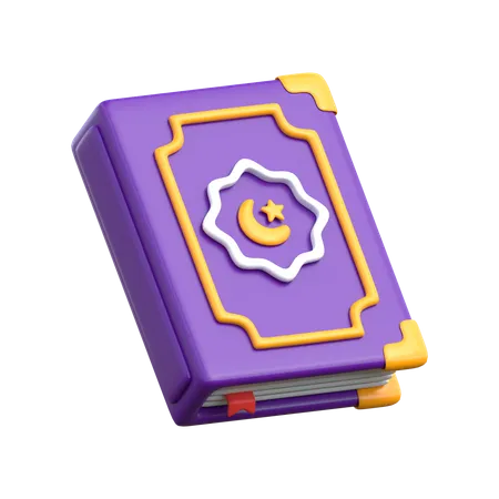 Alcorão islâmico  3D Icon