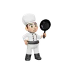 Ale Chef Holding Pan
