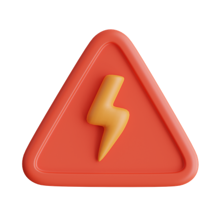 Alert  3D Icon