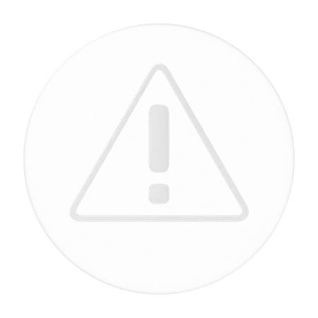 Alert  3D Icon