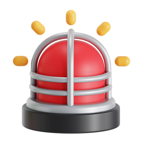 Alert lamp  3D Icon