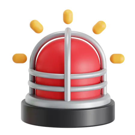 Alert lamp  3D Icon