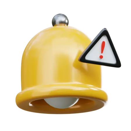 Alert Notification  3D Icon