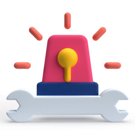 Alert Setting  3D Icon